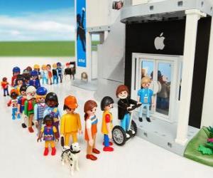 yapboz Dükkanı Apple Playmobil